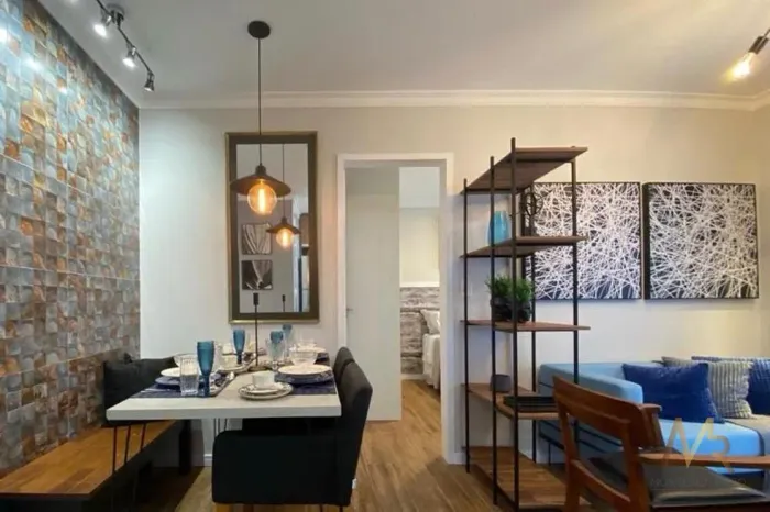 Apartamento mobiliado à venda na Vila Andrade, 40m² de área privativa, varanda envidraçada
