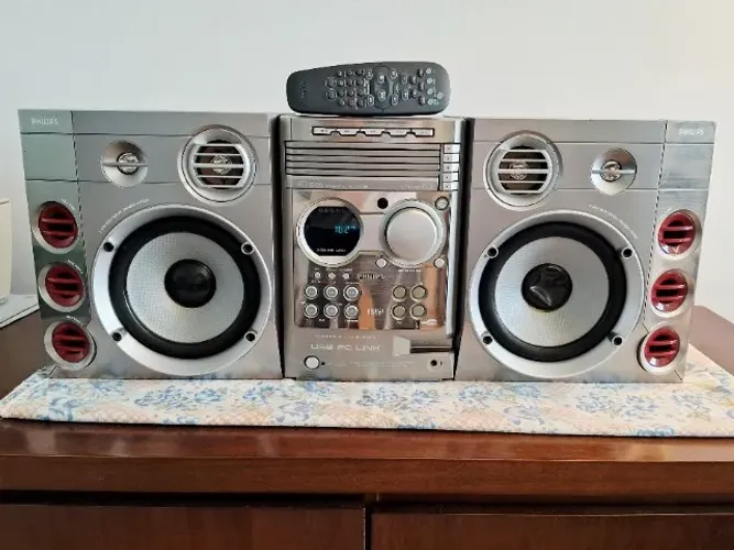 Micro System Philips MCM590 USB PC Link Leia