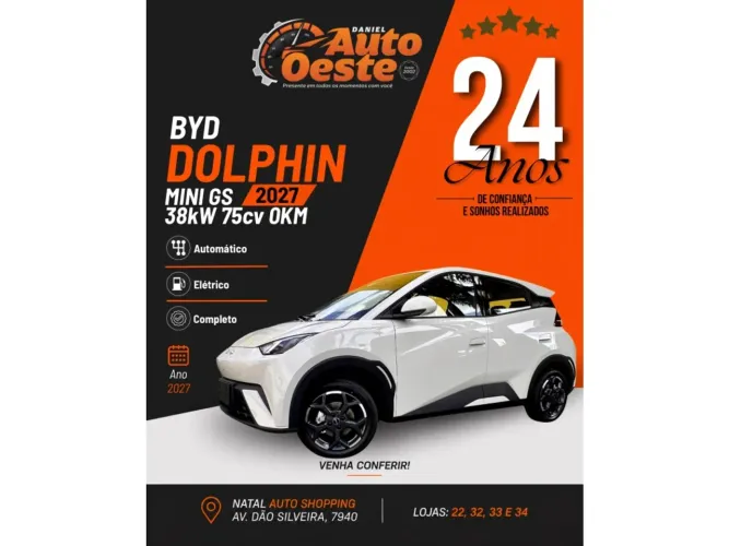 BYD Dolphin EV (Elétrico) 2027