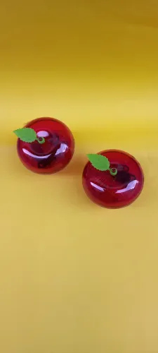 Mini maçãs com clips - anos 80, anos 90