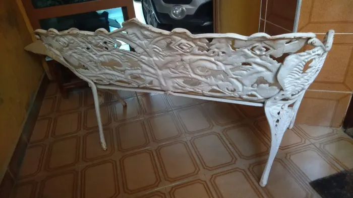 BANCO DE FERRO 3 LUGARES