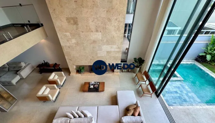 Sobrado Luxuoso no Condomínio Villagio, 430m² - MARCENARIA COMPLETA - Americana/SP