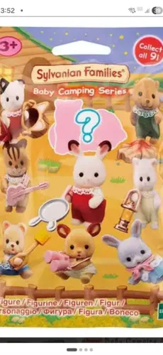 Sylvanian families blind camping series cada