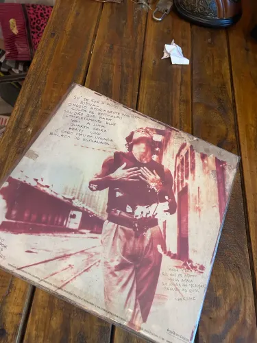 Lp - Disco de Vinil Cazuza Só se for a Dois