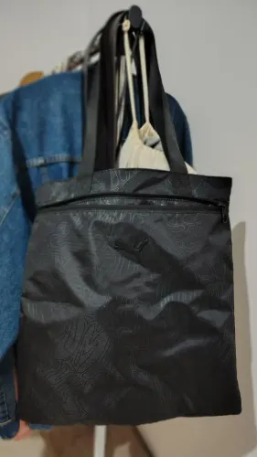 Tote Bag Puma Original Preta com Zíper
