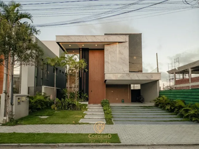 Casa No Terras Alphaville Ceará para venda com 4 quartos em Cidade Alpha - Eusébio - CE
