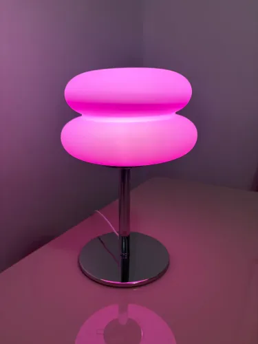 Luminária Retrô Rosa