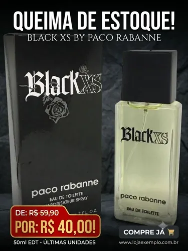 Perfume 50 ml Black XS