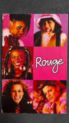RARO LIVRETO ROUGE AUTOGRAFADO - ENTREGUE NO PRIMEIRO SHOW DO GRUPO