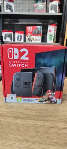 Nintendo Switch 2 + Mario Kart World - Novo/Lacrado
