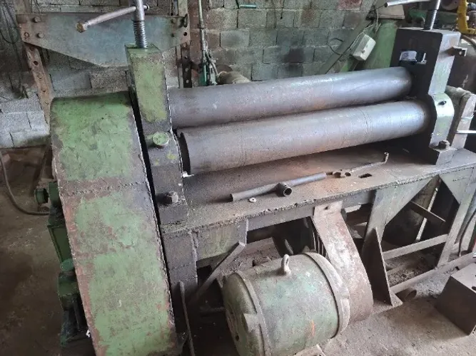 Calandra para chapas de aço de até 8mm