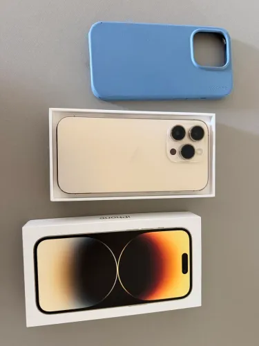 Iphone 14 pro 256gb dourado
