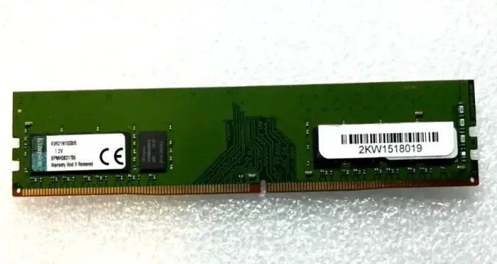 Memória Ram Kingston 8gb Kvr21n15s8/8 2133mhz