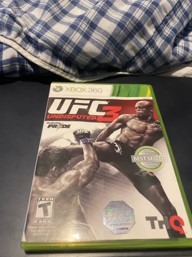 Jogo xbox 360 ufc undisputed 3