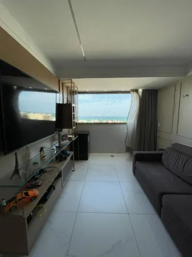 Apartamento vista mar com 3 dormitórios à venda, 90 m² por R$ 995.000 - Aeroclube - João P