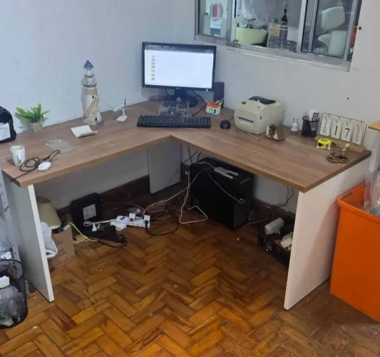 Mesa Escritório em L