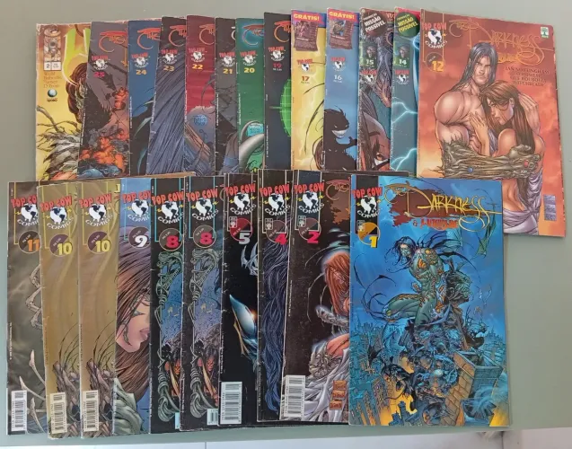 Coleção the Darkness e hiltblade - top cow