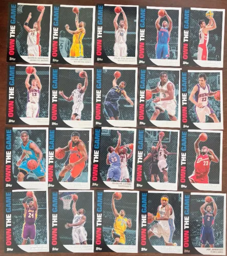 2008 Topps Own The Game - Set Completo - Nba Kobe Lebron