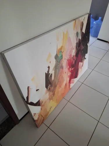 Quadro contraste impressão em lona