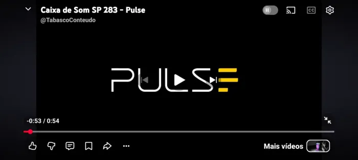 Vendo excelente som compacto da PULSE SP283