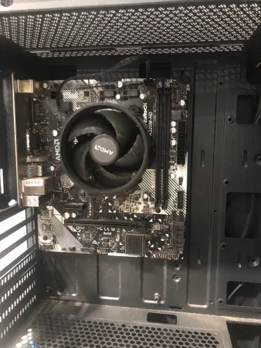 Ryzen 5 4600 g pro + Asrock A320M-HD