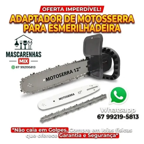 Adaptador de Motosserra para Esmerilhadeira cod: 0113