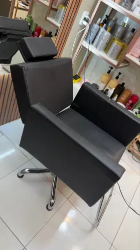 Cadeira para salão de beleza reclinável