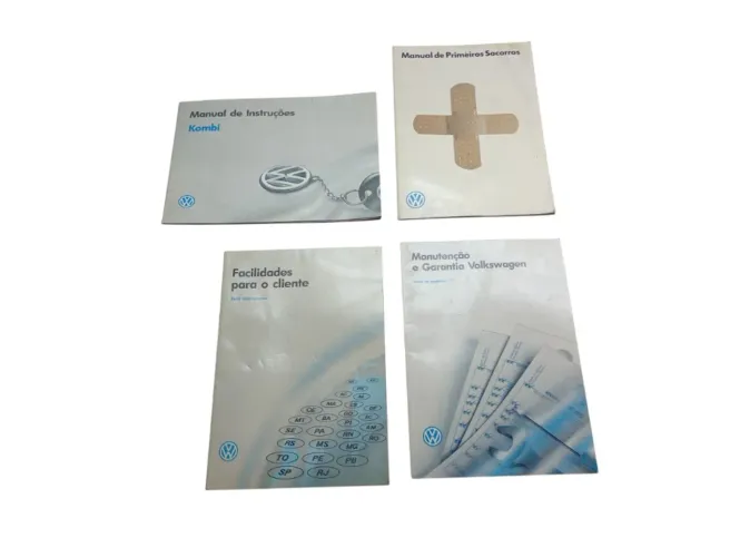Kit Manual Proprietário Kombi 1993