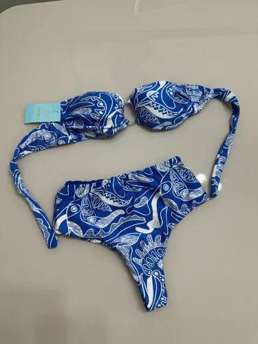 Biquíni tifanny azul 