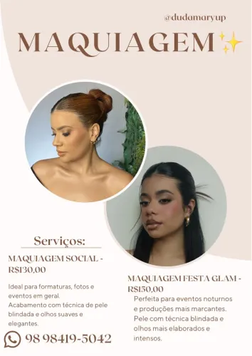 MAQUIAGEM DISPONÍVEL SÃO LUÍS 