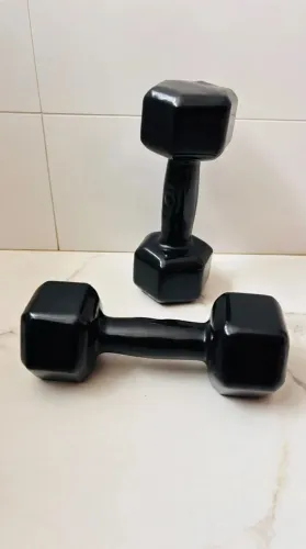 Par de halteres emborrachados 6kg