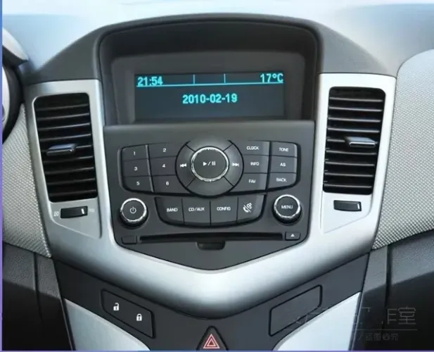 Som Original comando GM Cruze 2012-2016, Radio, CD player, Bluetooth, Mp3, AM/FM, 
