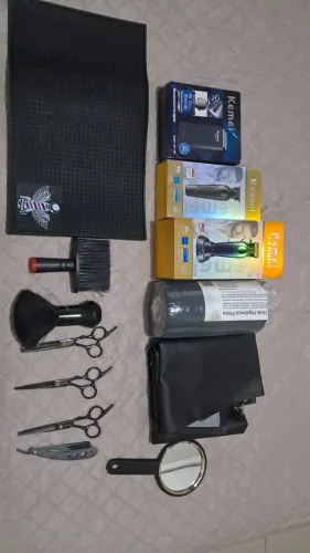 Kit barbeiro profissional