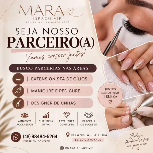 Busco Parceria Para salão de beleza 