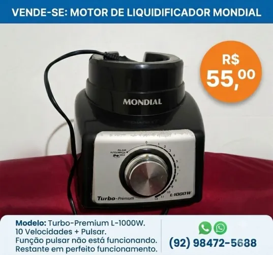 Motor de liquidificador
