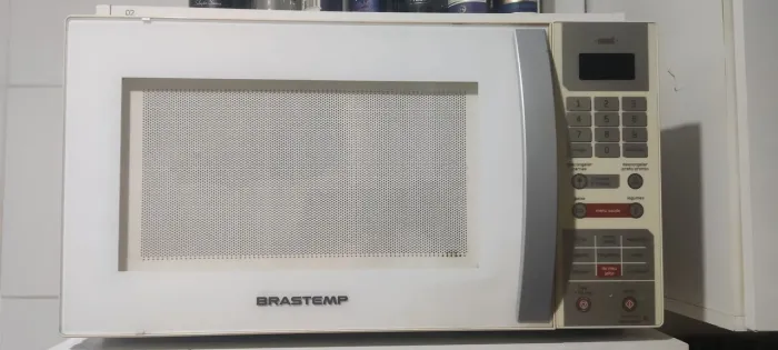 Microondas queimado