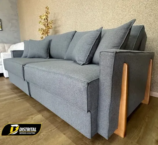 Sofá Retrátil e Reclinável Ravena 2,90 m Oferta