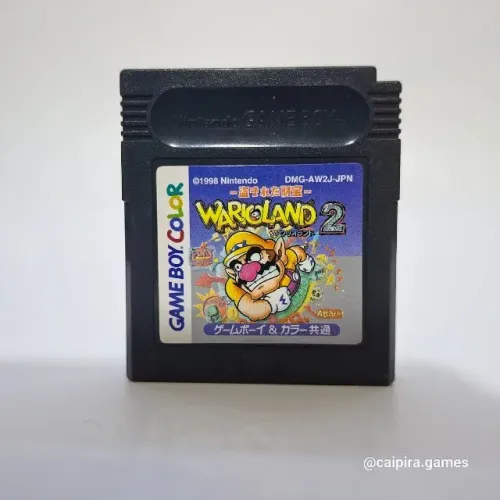 Wario Land 2 original game boy nintendo