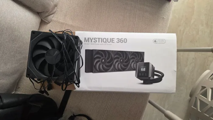 Water cooler Deepcool Mystique 360 com 8 ventoinhas Ventus rgb