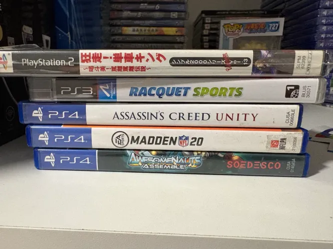 Lote jogos originais - PS4, PS3 e PS2 ( Sports lacrado )