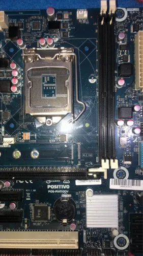 Placa Mãe Intel Ddr4 1151 h110d HDMI azul