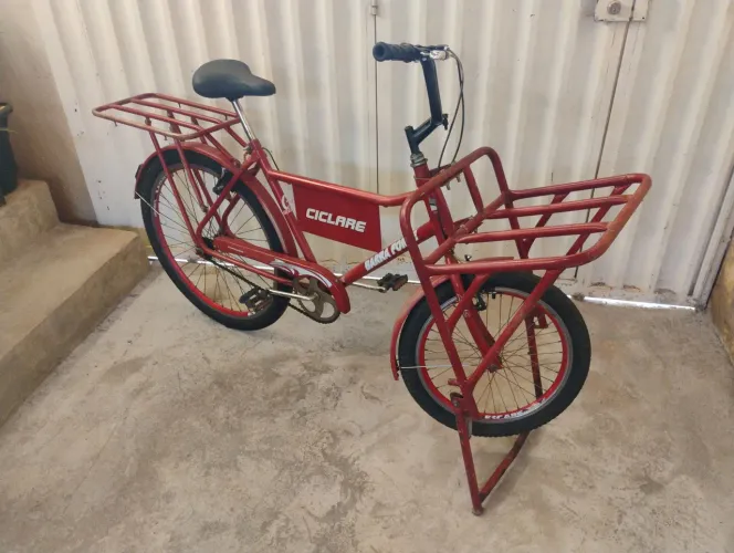 Bicicleta cargueira PINTURA ORIGINAL PARCELA NO CARTÃO