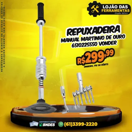 Repuxadeira Manual Martinho de Ouro 6510225550 Vonder
