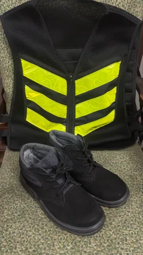 Bota + Colete (Motoboy)
