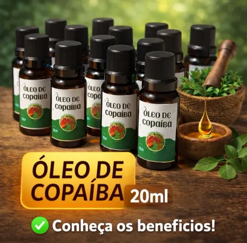 óleo de copaíba essencial