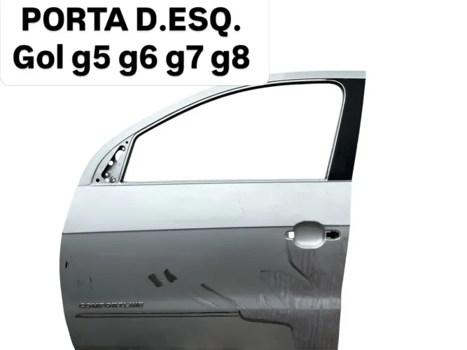 PORTA DIANTEIRA ESQUERDA GOL G5 G6 G7 G8 RECUPERADA