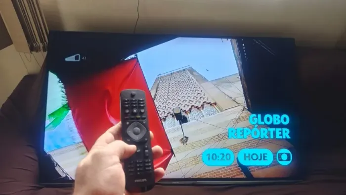 SMART TV PHILIPS 58" 4K UHD TELA GRANDE TODA ORIGINAL EXCELENTE