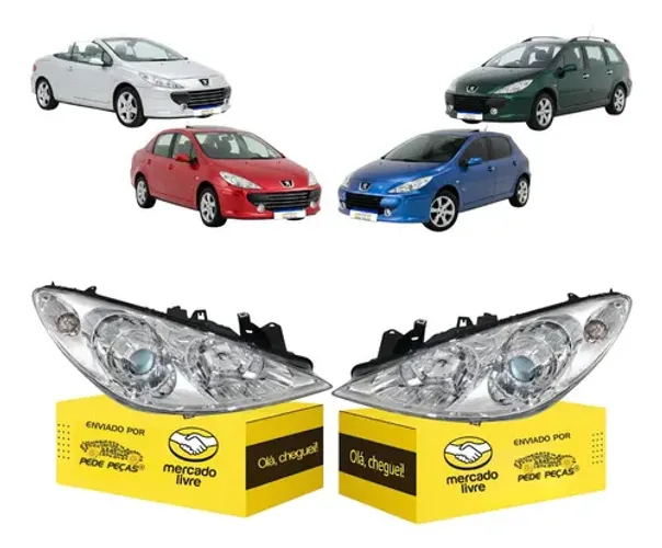 Sinaleira Peugeot 307 2007 2008 2009 2010 2011 2012 Par Ambos Lados