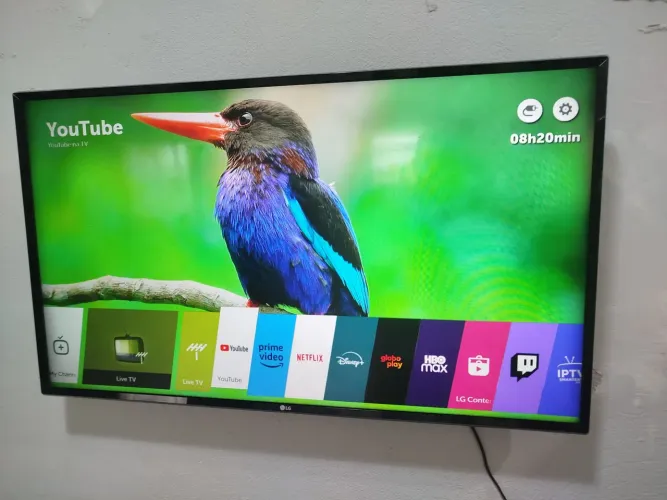 SMART TV LG 50 ULTRA 4K. TODA EM INOX LINDA