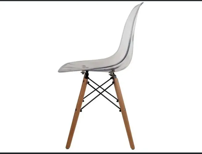 2 Cadeiras Charles Eames Cristal